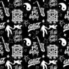 Griz Pattern Tote Bag Official Griz Merch