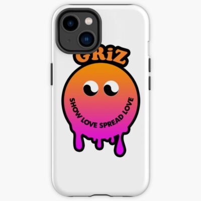 Griz Merch Dripy Smiley Iphone Case Official Griz Merch