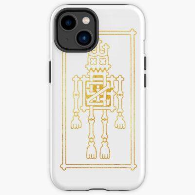 Griz Skeleton King (White) Iphone Case Official Griz Merch