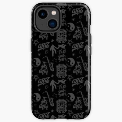 Griz Pattern Murder Version Iphone Case Official Griz Merch