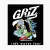 Griz Ride Waves Tour 7 Poster Official Griz Merch