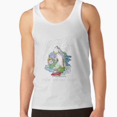 Griz Ride Waves Tour 7 Tank Top Official Griz Merch