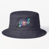 Griz Logo- Rainbow Pixel Tie-Dye Print Bucket Hat Official Griz Merch