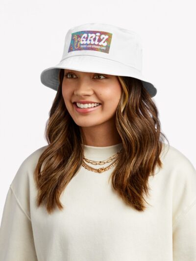 Griz Show Love, Spread Love Bucket Hat Official Griz Merch