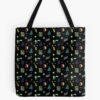 Griz Pattern In Color Tote Bag Official Griz Merch