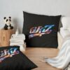 Griz Flames Throw Pillow Official Griz Merch