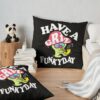 Griz Merch Griz Have A Funky Day Throw Pillow Official Griz Merch