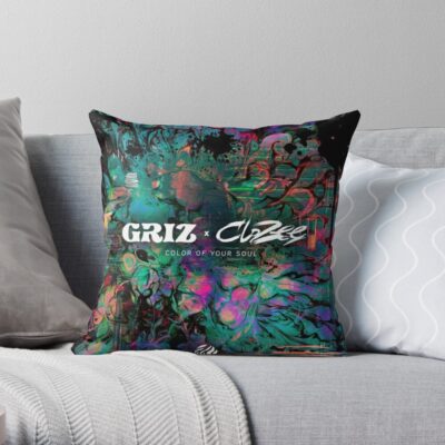 Throw Pillow Official Griz Merch