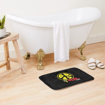 Griz Merch Griz Peace Logo Bath Mat Official Griz Merch