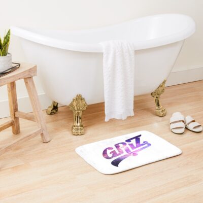 Griz Purple Galaxy Bath Mat Official Griz Merch