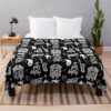 Griz Pattern Throw Blanket Official Griz Merch