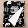 Griz Pattern Throw Blanket Official Griz Merch