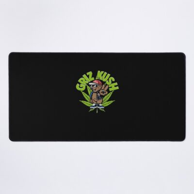 Griz Merch Griz Kush Mouse Pad Official Griz Merch