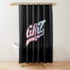 Griz Pastel Unicorn Shower Curtain Official Griz Merch