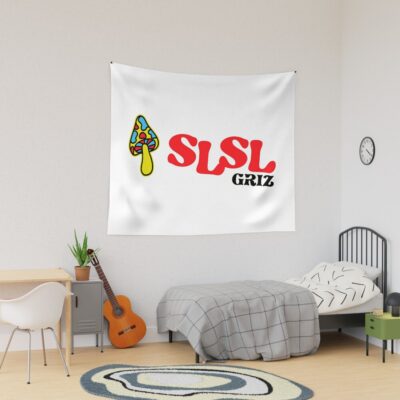 Griz Merch Griz Slsl Shroom Tapestry Official Griz Merch