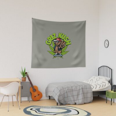 Griz Merch Griz Kush Tapestry Official Griz Merch