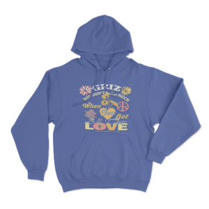 GRiZ All This Love Hoodie Blue