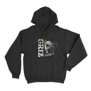 GRiZ Portrait Hoodie Black