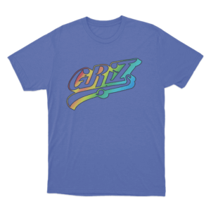 Holographic GRiZ Logo T Shirt Blue