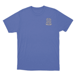 Ornate GRiZ Emblem T Shirt Blue
